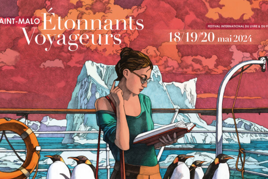 Affiche Etonnants Voyageurs 2024