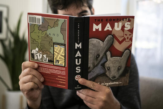 "Maus" by Art Spiegelman.