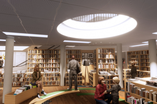 Projet de la nouvelle librairie Forum Besançon