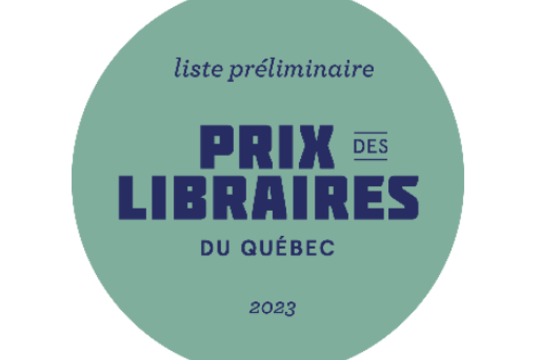 prix des libraires du Québec 2023