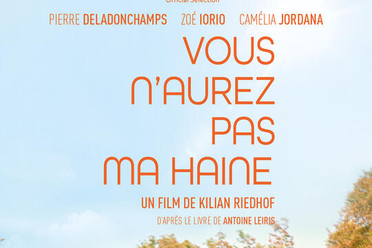 Vous n'aurez pas ma haine affiche