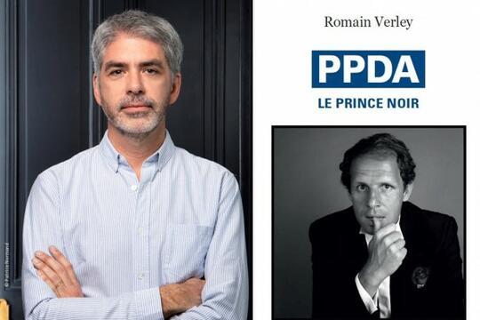 Romain Verley auteur de PPDA Le Prince noir