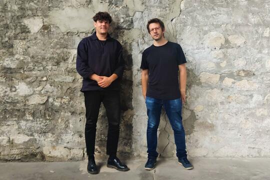 Arnaud Idelon et Alexandre bord, créateurs de l'agence Book.