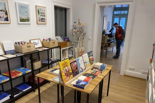 Achats de livre en libairie