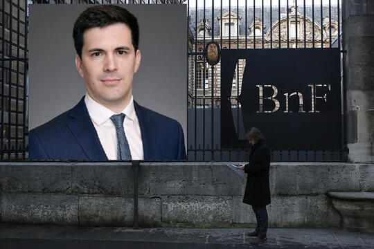 Philippe Lonné et la BNF Richelieu