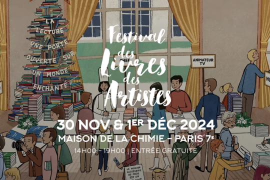 Affiche du festival Des livres, des artistes Paris 2024