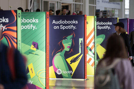 Le livre audio sur Spotify