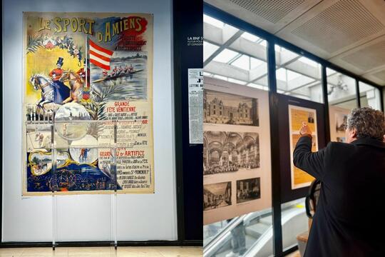 Exposition Le BNF s'ancre à Amiens à la gare d'Amiens