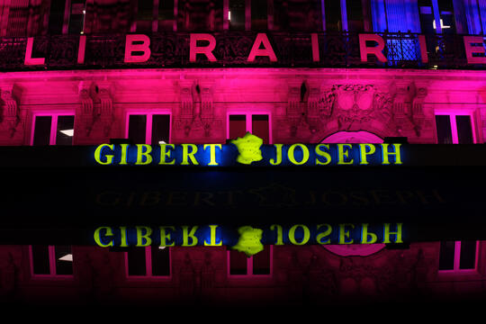 La librairie Gibert Joseph, à Paris