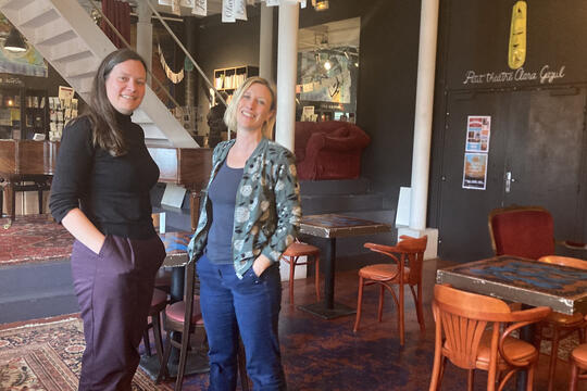Julie Le Meur et Charlène Damour, La Factorie, Maison de poésie / Normandie.