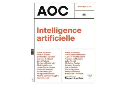 Première Une du magazine AOC