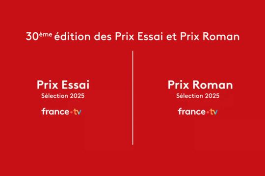 Prix Roman et essai France TV