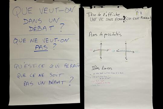 Atelier « comment organiser un débat en bibliothèque » organisé par le congrès de l’ABF le 11 juin 2025.