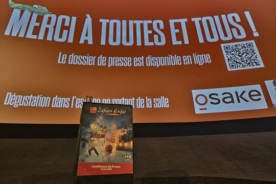 La conférence de presse de la Japan Expo 2025