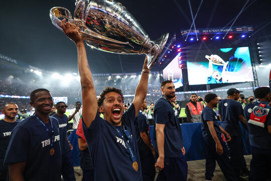 Le PSG, vainqueur de la Ligue des Champions 2025