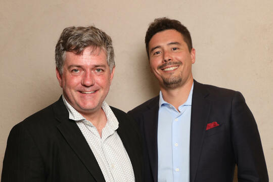 Marc Boutet, président de De Marque, et Stanislas Padzunass, directeur du développement