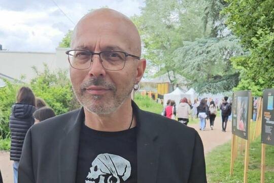 Gilles Francescano, directeur artistique des Imaginales d’Épinal
