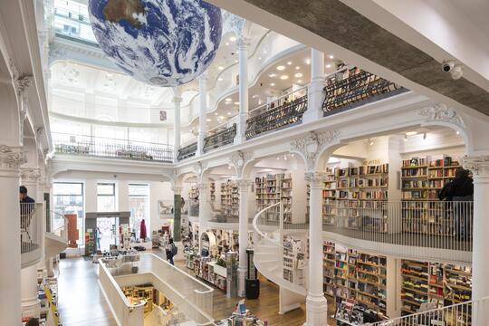 La librairie Carturesti Carusel à Bucarest