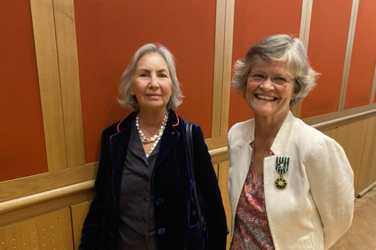 Anne-Solange Noble et Teresa Cremesi