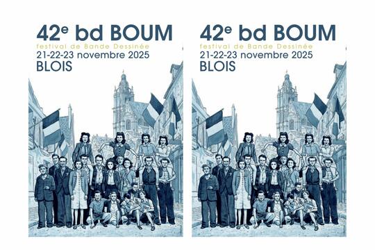 La 42ᵉ édition du festival BD Boum se tiendra à Blois du 21 au 23 novembre 2025