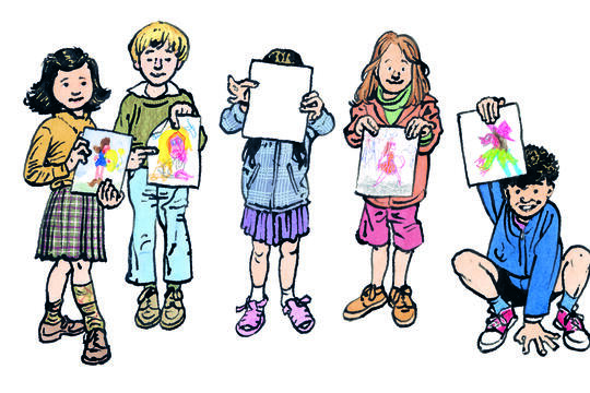 Anne Goscinny et Emmanuel Guibert La petite fille qui ne savait pas dessiner Gallimard Jeunesse0.jpg