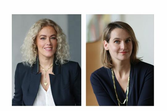 Debora Kahn-Sriber et Karine Bailly de Robien 