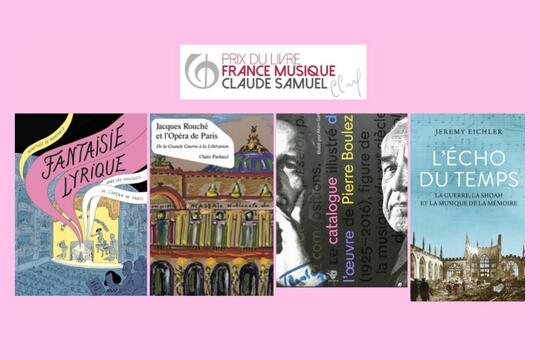 Le palmarès du grand prix du Livre France Musique-Claude Samuel 2026