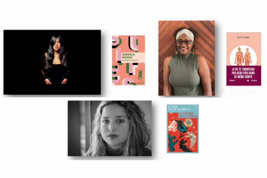 Finalistes du prix des Amériques insulaires 2026 : Kettly Mars, Elaine Vilar Madruga, Gabriela Wiener 