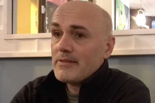 Stéphane Breton, auteur et créateur de la collection "Lucidités" aux éditions de l'Aube
