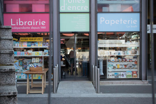 La librairie Folies d'encre à Montreuil