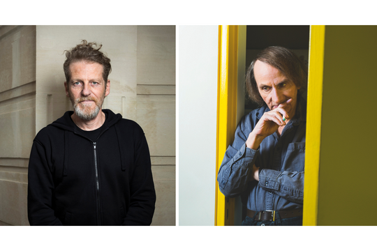 Louis Paillard et Michel Houellebecq