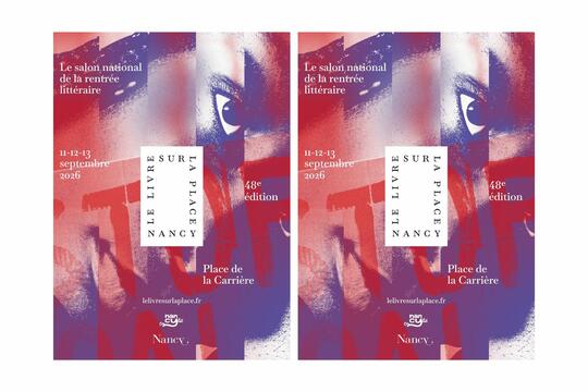 Affiche de la 48e édition du festival Le Livre sur la place