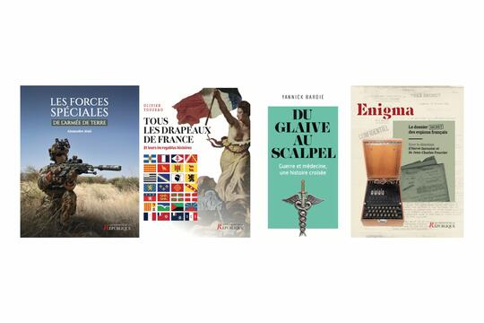 Quatre premières parution des Editions de la République