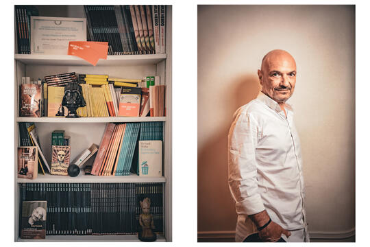 Richard Malka dans son bureau01