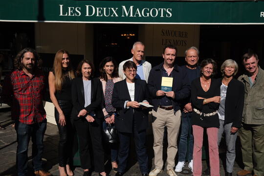 Jean-Noël Orengo, lauréat du prix des Deux Magots 2026