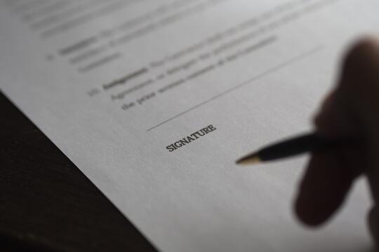 Contrat d'édition