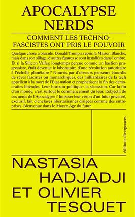 Apocalypse nerd  comment  les technofascistes ont_Editions Divergences_9791097088873.jpg