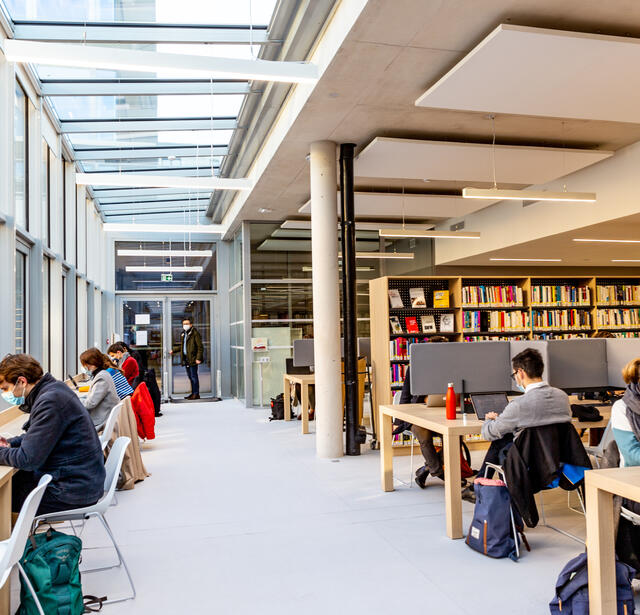 La Bibliothèque Saint-Thomas a ouvert au public fin janvier 2022.