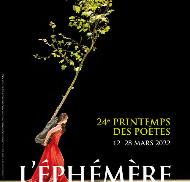 Affiche 2022 Printemps des poètes