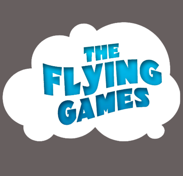 The flying games logo