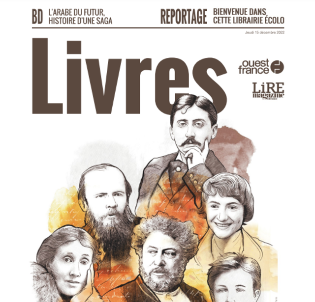 Livres, nouveau supplément mensuel et numérique de Ouest-France et Lire Magazine Littéraire