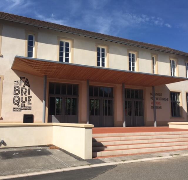 La Fabrique du Nouveau Monde, la nouvelle médiathèque tiers-lieu d'Iguerande (Saône-et-Loire)
