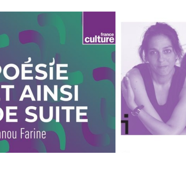 "poésie et ainsi de suite"