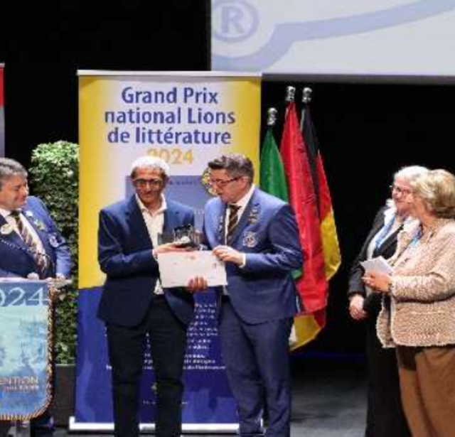 Abdelkrim Saifi, lauréat du grand prix national Lions de littérature 2024