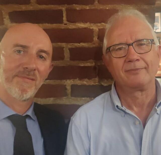 Francis Geffard et Pascal Thuot