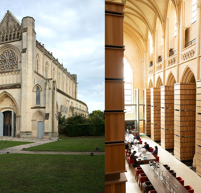 L'abbatiale de l'abbaye d'Ardenne 