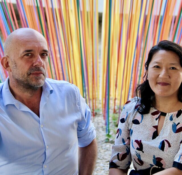 Sylvain Collette et May Yang, des éditions Quanto