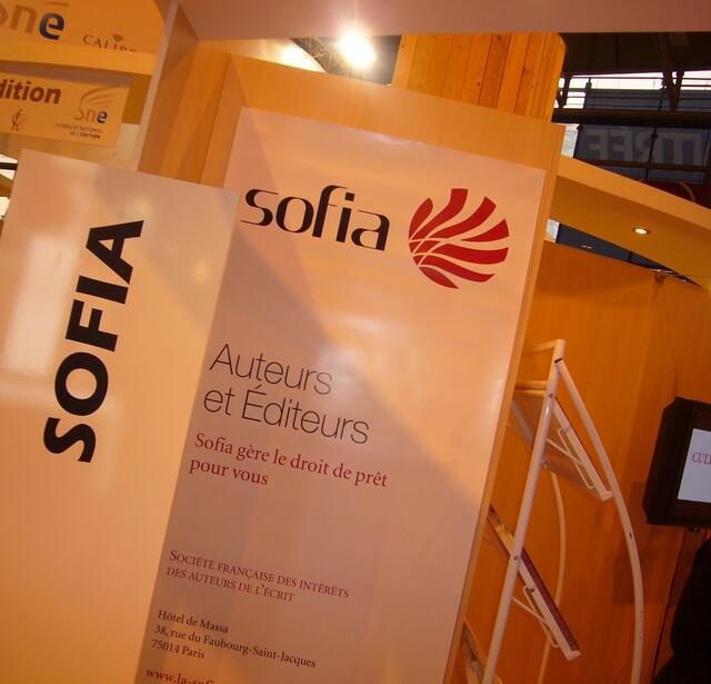 Le stand de la Sofia