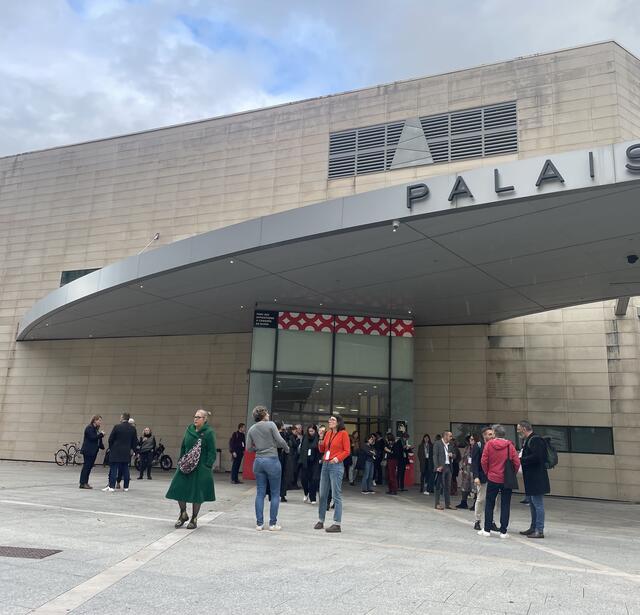 Palais des congrès de Dijon, pendant le 53e congrès de l'ADBU