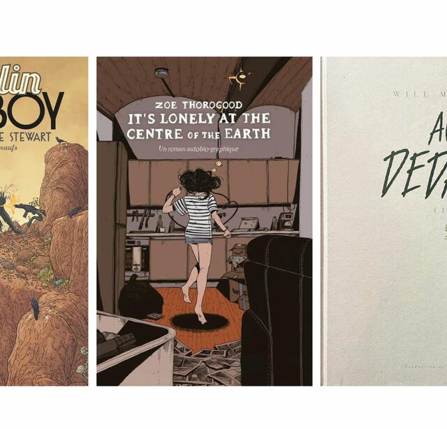 Trois des neufs lauréats des First Print Awards 2024